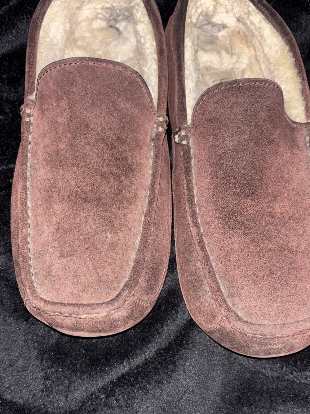 UGG Men's Chestnut Suede Slip-On Moccasins